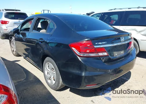 2013 Honda Civic Lx из США, поврежденный, VIN 19XFB2F54DE224372